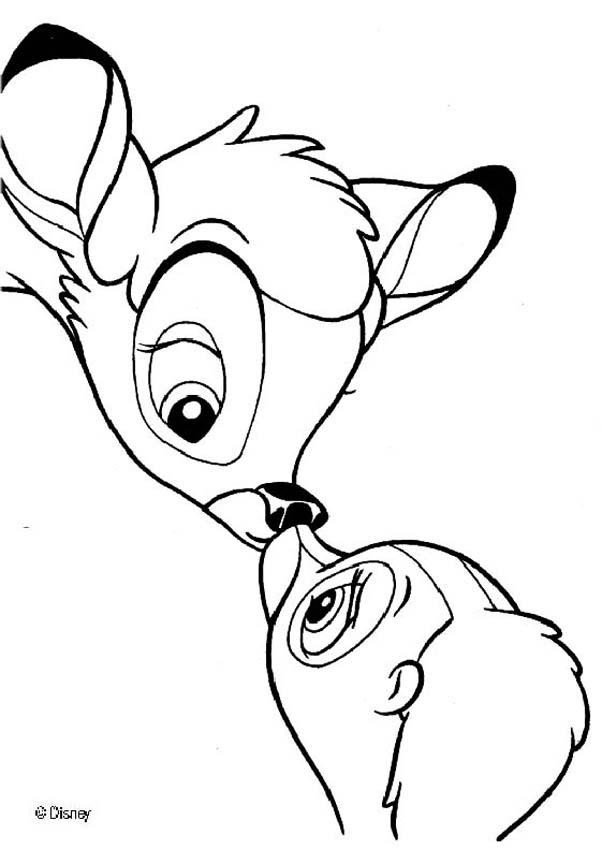 Ausmalbilder Bambi
 Ausmalbilder bambi kostenlos Malvorlagen zum ausdrucken