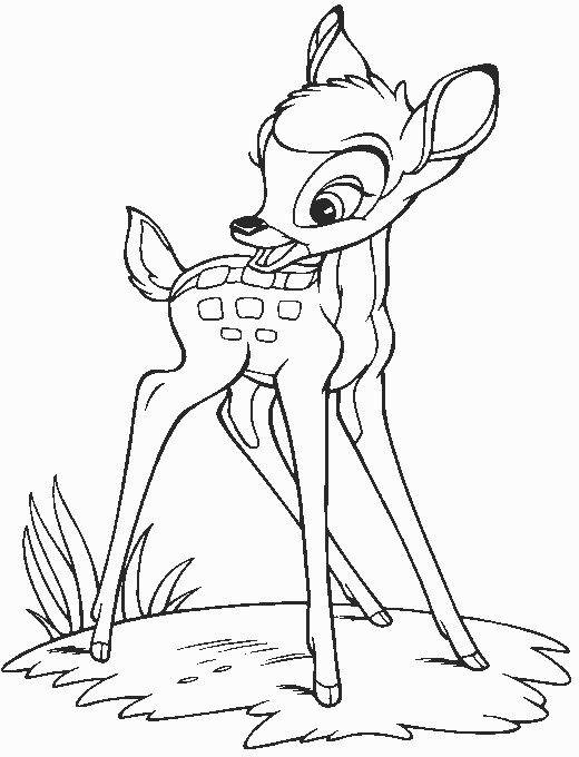 Ausmalbilder Bambi
 Bambi Malvorlagen DisneyMalvorlagen