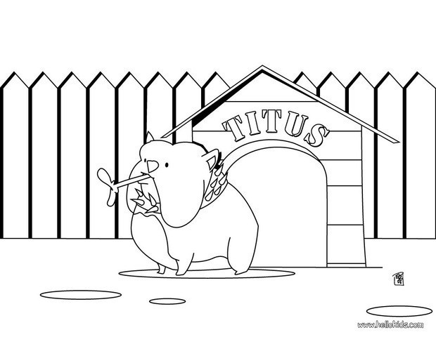 Ausmalbilder Bulldog
 Bulldogge zum ausmalen zum ausmalen de hellokids