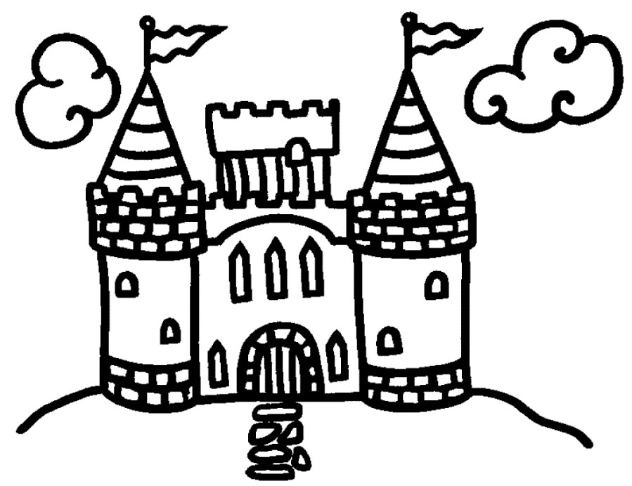 Ausmalbilder Burg
 Schöne Malvorlagen Ausmalbilder Burgen und Schlösser