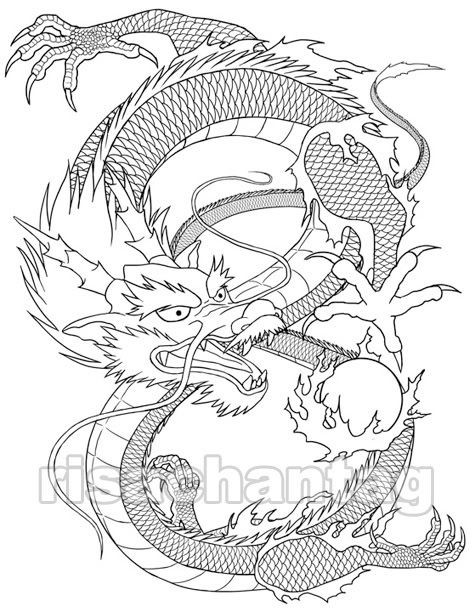 Ausmalbilder Chinesische Drachen
 Drachen und andere Fabelwesen Bilder Tattoos Geschichten
