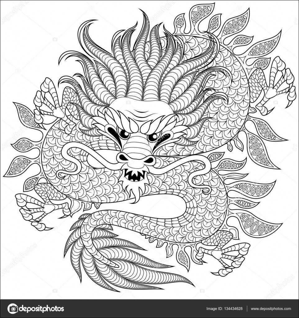 Ausmalbilder Chinesische Drachen
 Chinesische Drachen Ausmalbilder Vorstellung