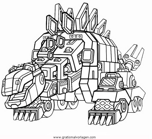 Ausmalbilder Dinotrux
 dinotrux 4 gratis Malvorlage in ic & Trickfilmfiguren