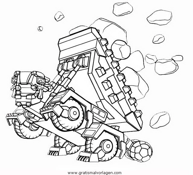 Ausmalbilder Dinotrux
 dinotrux 3 gratis Malvorlage in ic & Trickfilmfiguren