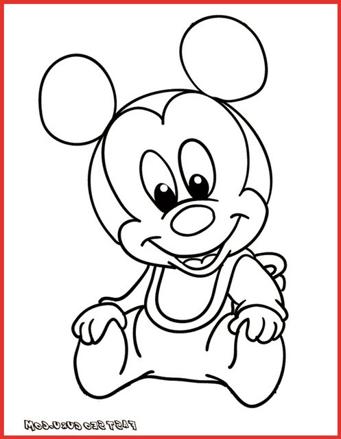 Ausmalbilder Disney Baby
 9 Mickey Mouse Malvorlage Zum Ausdrucken Kostenlos Rooms