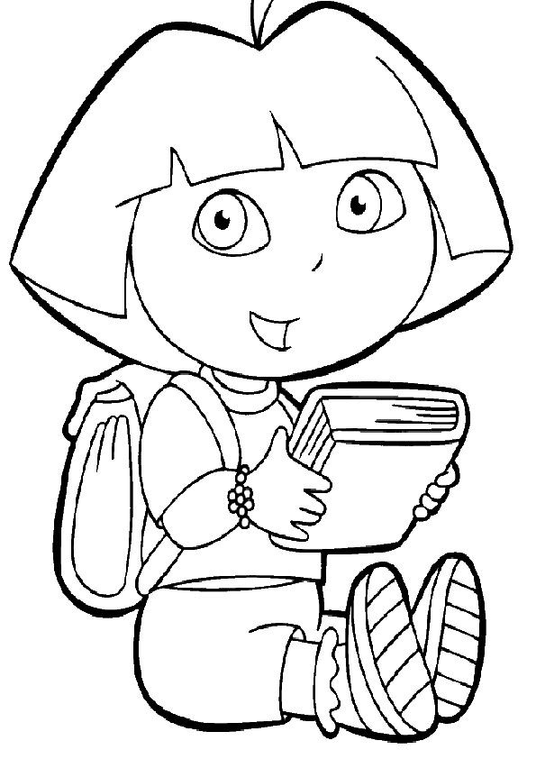 Ausmalbilder Dora
 67 best Nick Jr Coloring Pages images on Pinterest