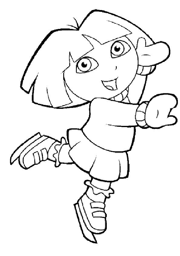 Ausmalbilder Dora
 67 best Nick Jr Coloring Pages images on Pinterest