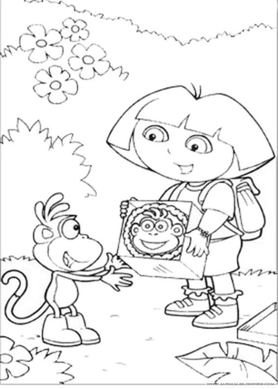 Ausmalbilder Dora
 67 best Nick Jr Coloring Pages images on Pinterest