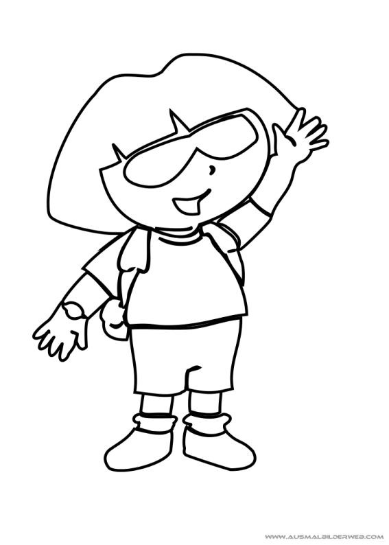 Ausmalbilder Dora
 67 best Nick Jr Coloring Pages images on Pinterest