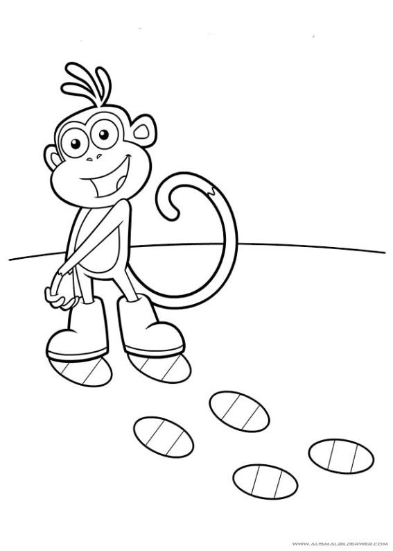 Ausmalbilder Dora
 67 best images about Nick Jr Coloring Pages on Pinterest