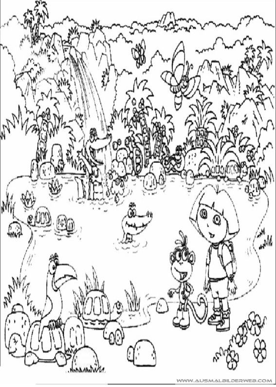 Ausmalbilder Dora
 67 best Nick Jr Coloring Pages images on Pinterest