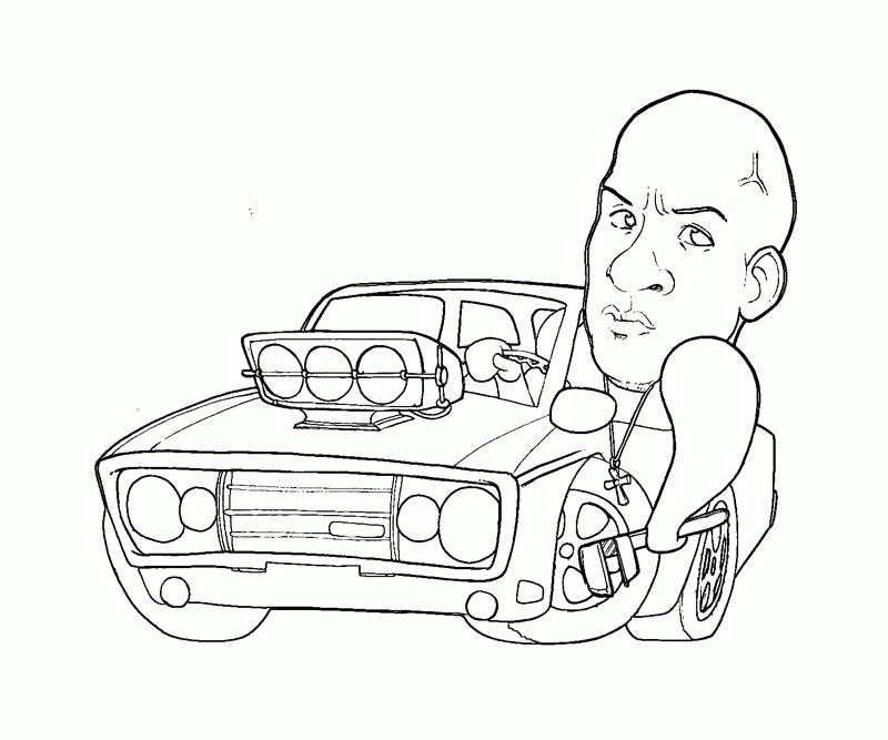 Ausmalbilder Fast And Furious
 Fast And Furious Coloring Pages Coloring Home