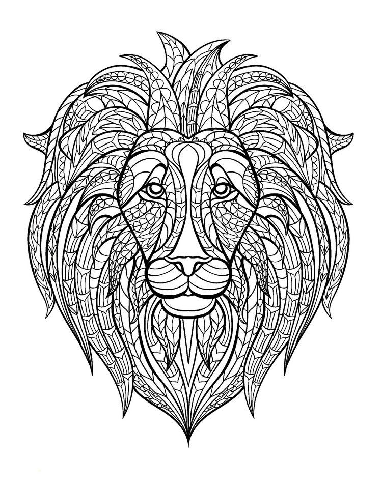 Ausmalbilder Für Erwachsene Tiere Zum Ausdrucken
 ausmalbilder erwachsene tiere löwe mandala vorlage