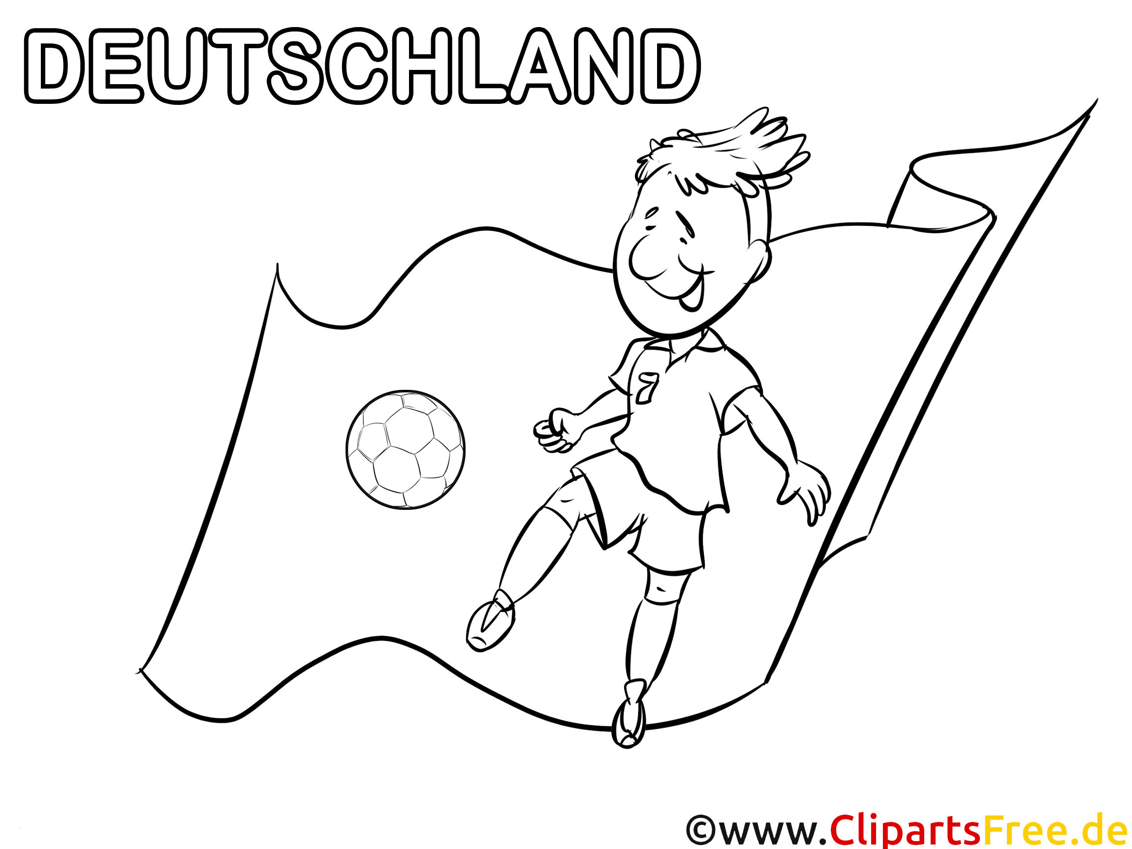 Ausmalbilder Fußball Deutschland
 Ausmalbilder Fussball Wappen Kostenlos