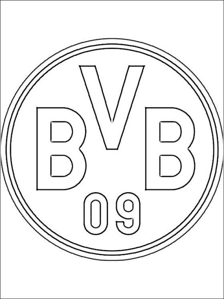 Ausmalbilder Fußball Wappen
 Ausmalbilder Bvb 445 Malvorlage Alle Ausmalbilder