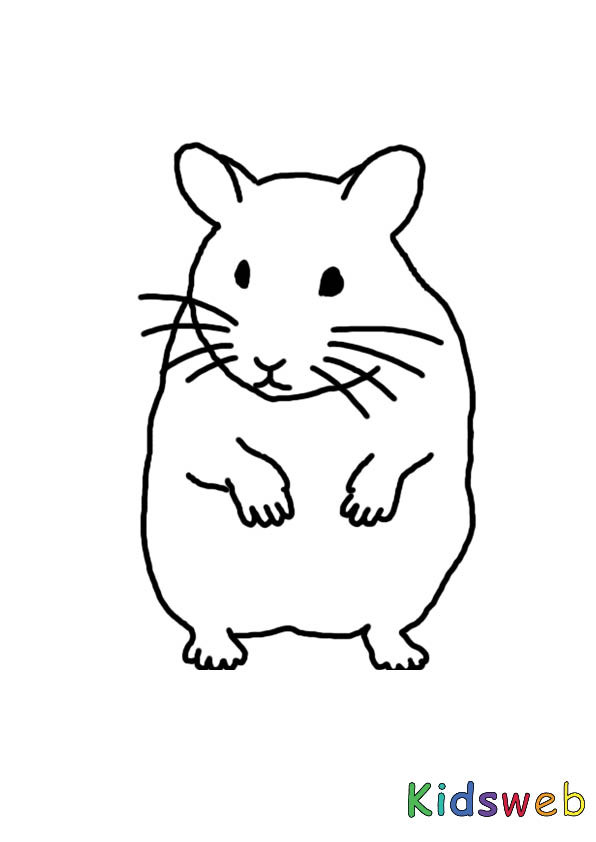Ausmalbilder Hamster
 Ausmalbilder hamster kostenlos Malvorlagen zum