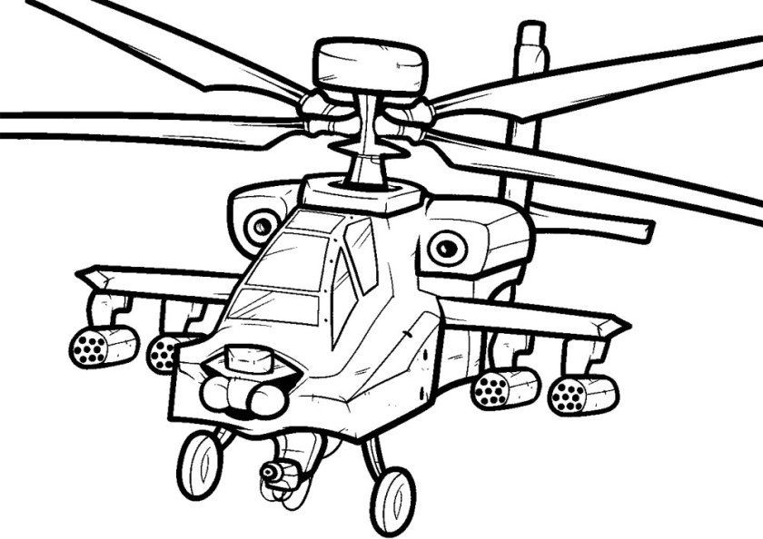 Ausmalbilder Hubschrauber
 malvorlage helikopter