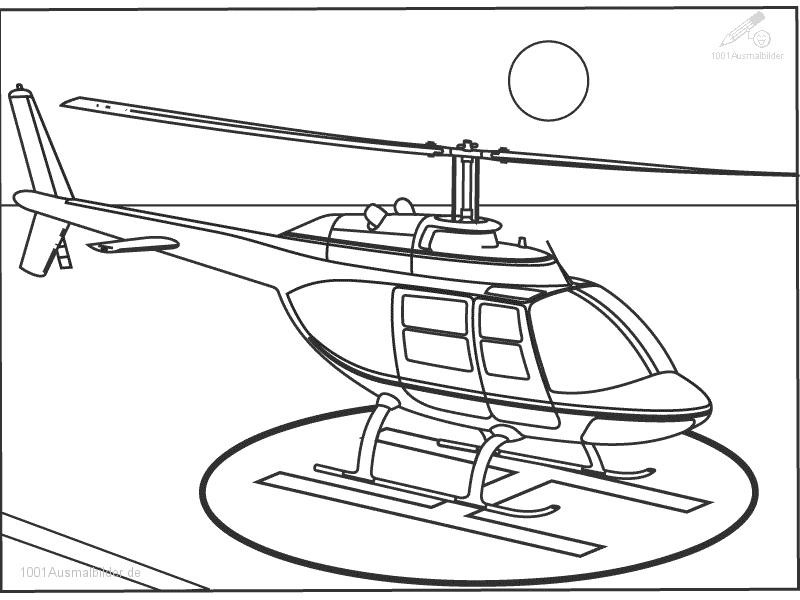 Ausmalbilder Hubschrauber
 Ausmalbild Hubschrauber