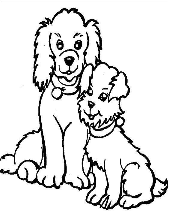 Ausmalbilder Hunde
 Ausmalbilder für Kinder Malvorlagen und malbuch