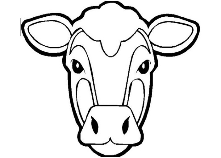 Ausmalbilder Kuh
 Vorlagen zum Ausdrucken Ausmalbilder Kuh Malvorlagen 1