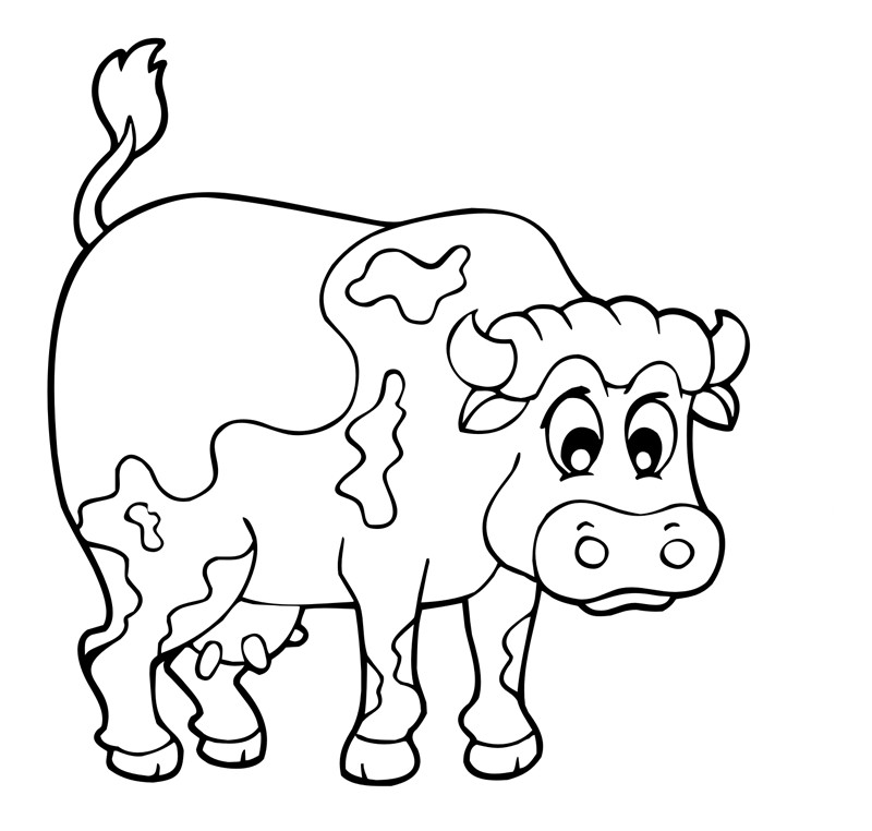 Ausmalbilder Kuh
 kuh ausmalbild – Ausmalbilder für kinder muh
