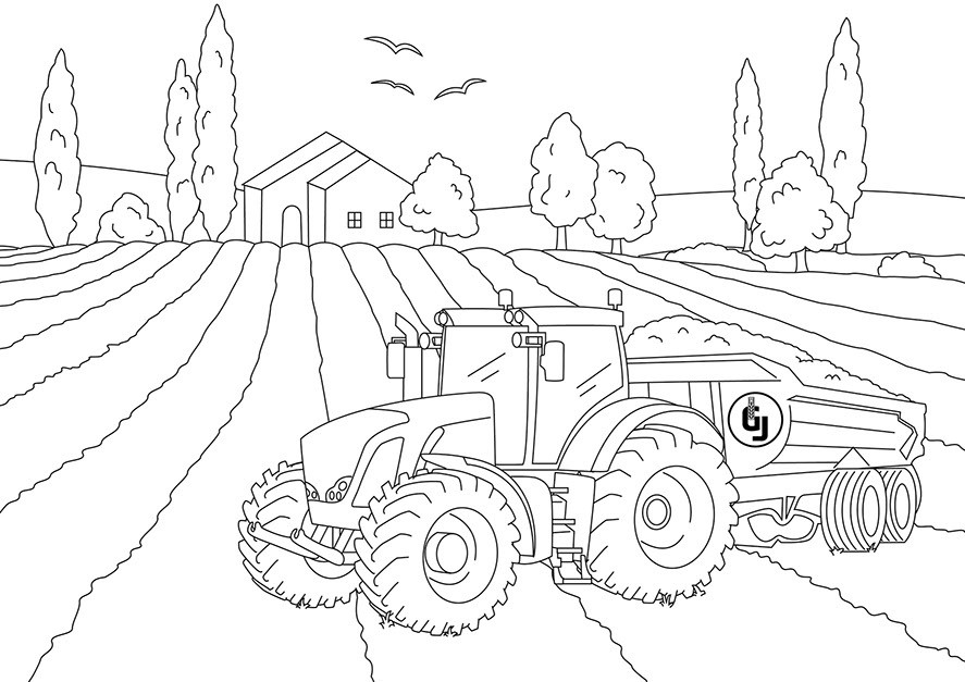 Ausmalbilder Landwirtschaft
 Für Kids – Janssen KG Rhede Ems