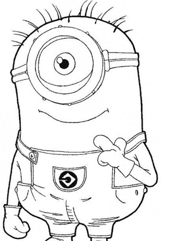 Ausmalbilder Minions
 Ausmalbilder Minions 12