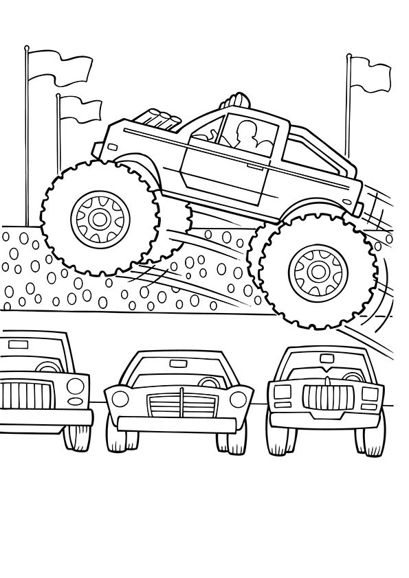 Ausmalbilder Monster Truck
 ausmalbilder monster truck 9