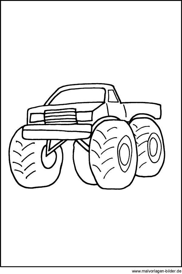 Ausmalbilder Monster Truck
 Malvorlagen Monster Truck Gratis ausmalbilder