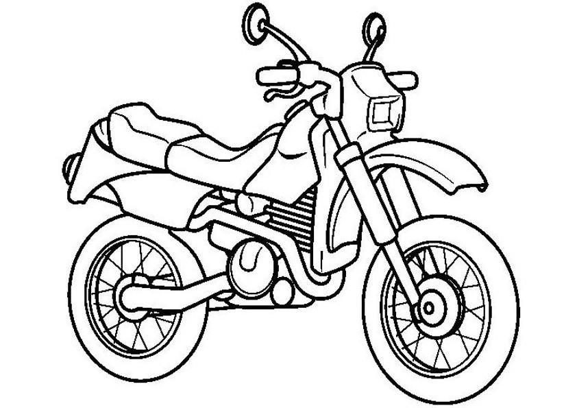 Ausmalbilder Motorrad
 Motorrad ausmalbilder 16