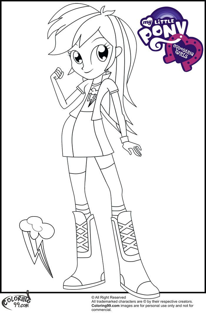 Ausmalbilder My Little Pony Equestria Girl
 Fans Request Rainbow Dash Equestria Girl Coloring Pages