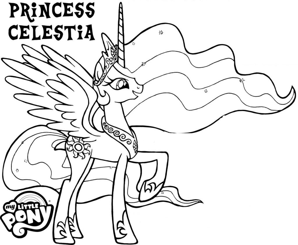 Ausmalbilder My Little Pony Prinzessin Celestia
 Princess Celestia Coloring Pages Best Coloring Pages For