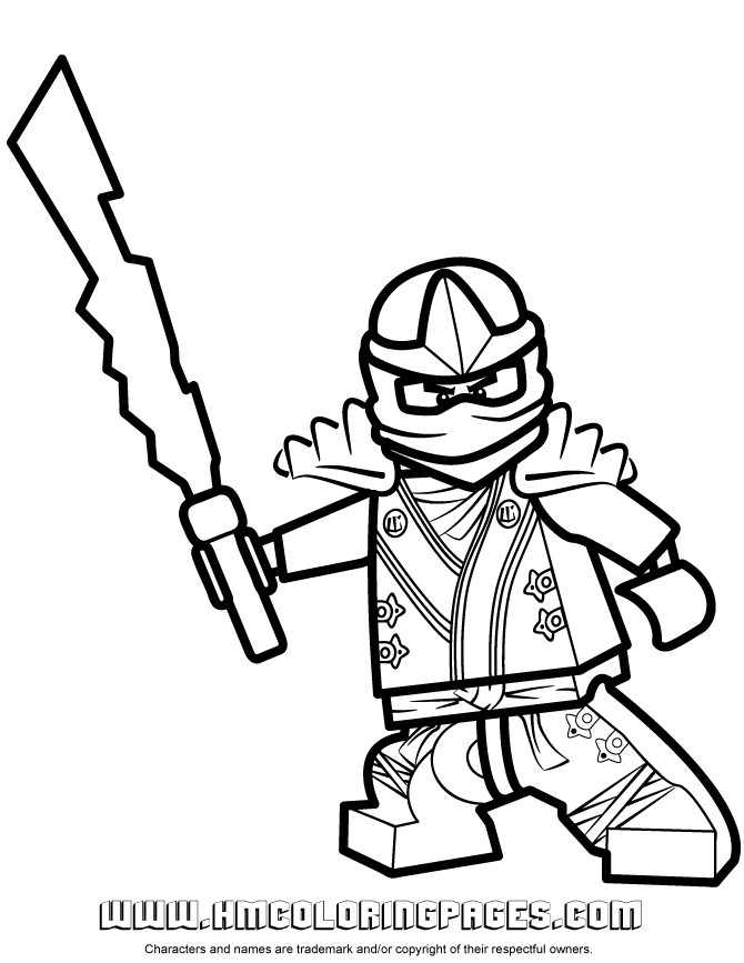 Ausmalbilder Ninjago Zane
 Lego Ninjago Zane KX Coloring Page