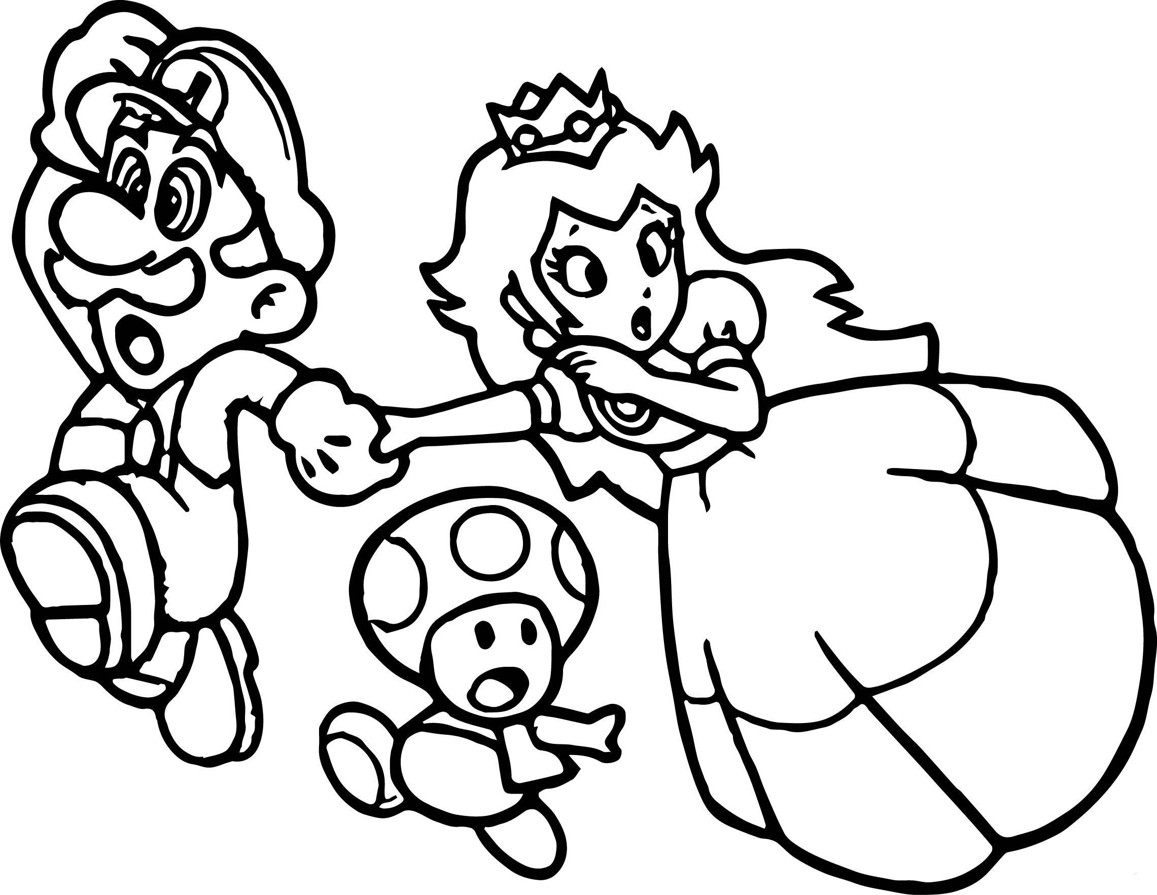 Ausmalbilder Peach
 Super Mario Ausmalen Neu 37 Super Mario Kart Ausmalbilder