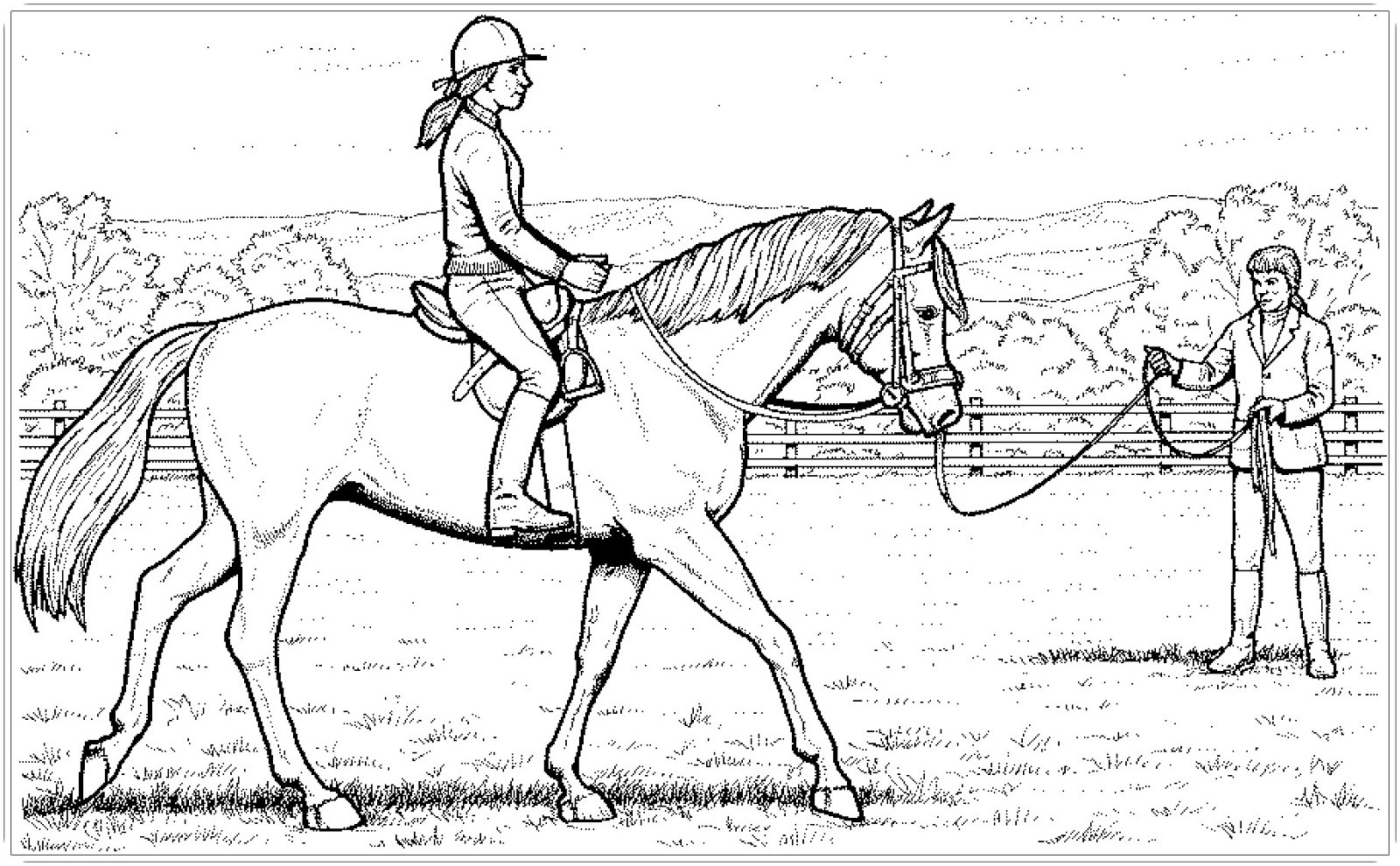Ausmalbilder Pferd Kostenlos
 Ausmalbilder zum Ausdrucken Ausmalbilder Pferde Mit Reiter