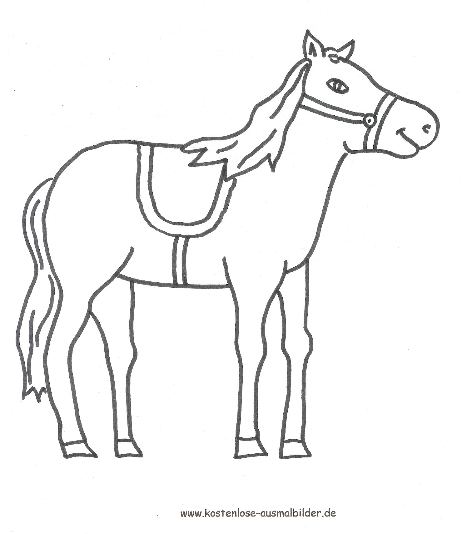 Ausmalbilder Pferd Kostenlos
 Ausmalbilder pferd kostenlos Malvorlagen zum ausdrucken