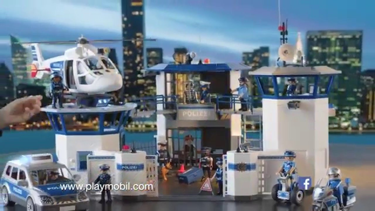 Ausmalbilder Polizei Playmobil
 PLAYMOBIL Polizei Deutsch