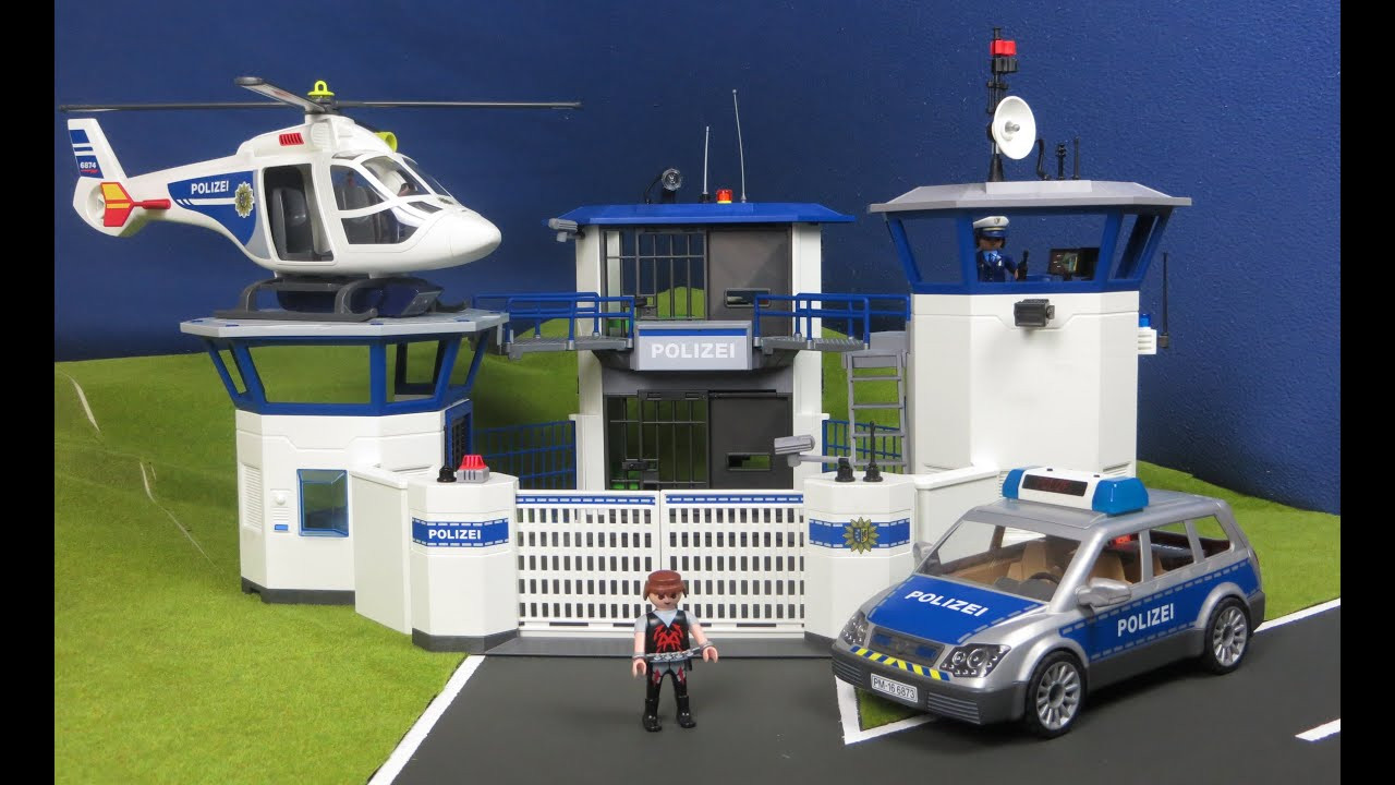 Ausmalbilder Polizei Playmobil
 Playmobil deutsch Polizei & Feuerwehr