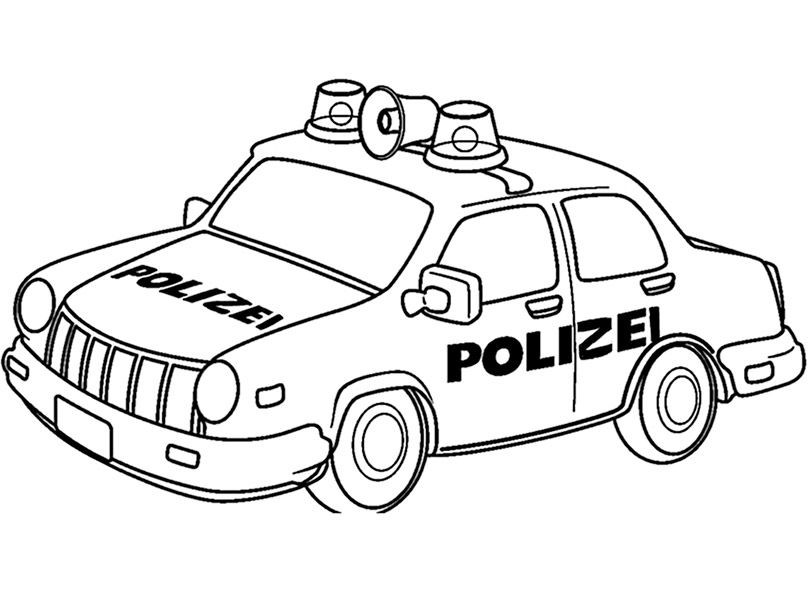 Ausmalbilder Polizei Und Feuerwehr
 Polizeiwagen Zum Ausmalen 76 Malvorlage Polizei