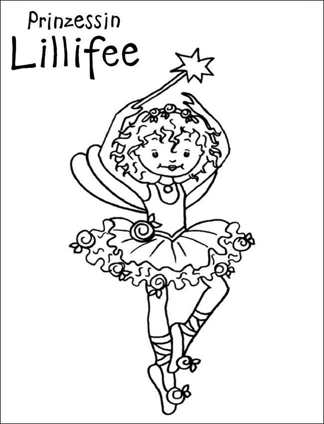 Ausmalbilder Prinzessin Lillifee
 Ausmalbilder Lillifee 17