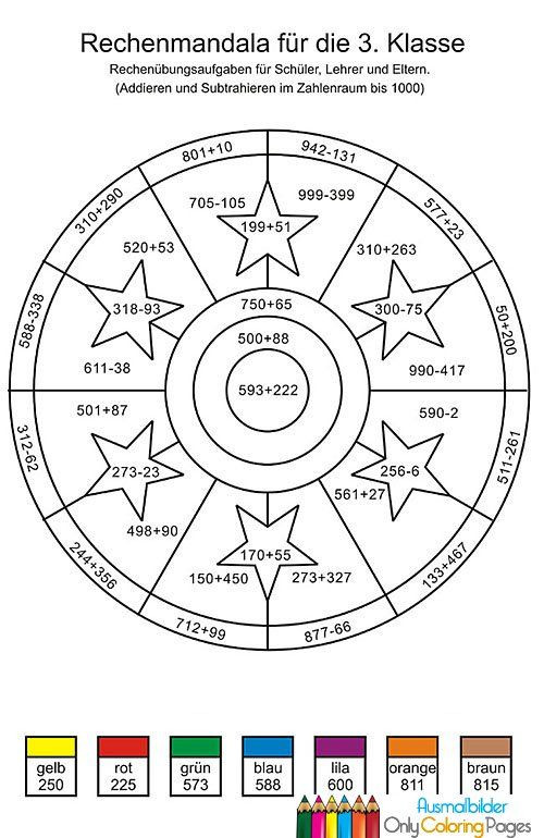 Ausmalbilder Rechnen 1. Klasse Kostenlos
 ausmalbilder mathematik 3 klasse … 1x1