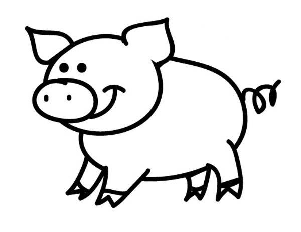 Ausmalbilder Schwein
 Ausmalbild Tiere Schwein zum Ausmalen kostenlos ausdrucken