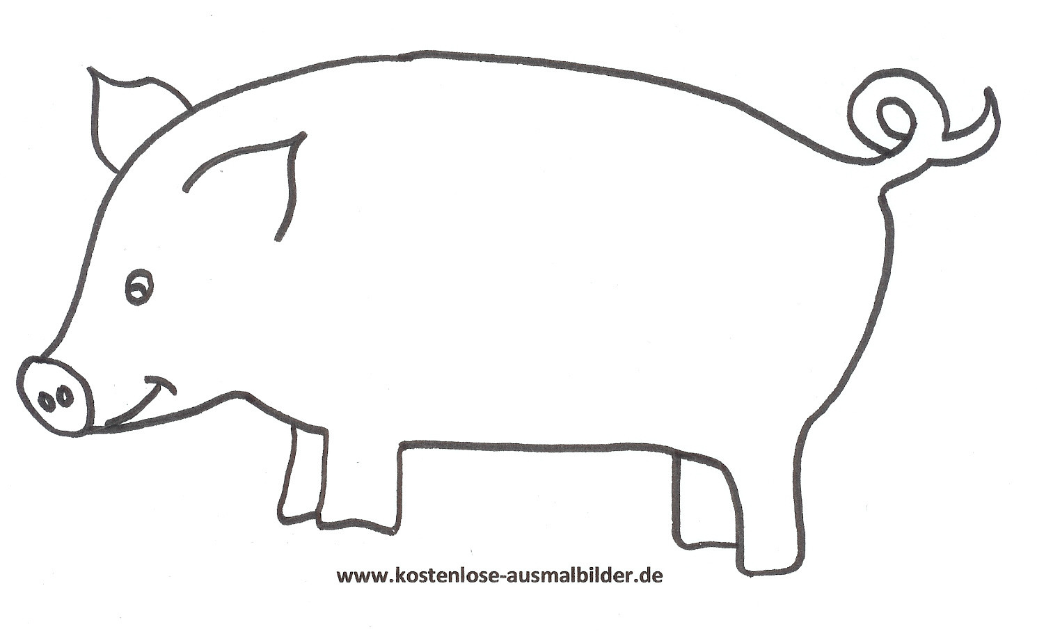 Ausmalbilder Schweine
 Ausmalbilder Ausmalbild Schwein Tiere zum ausmalen