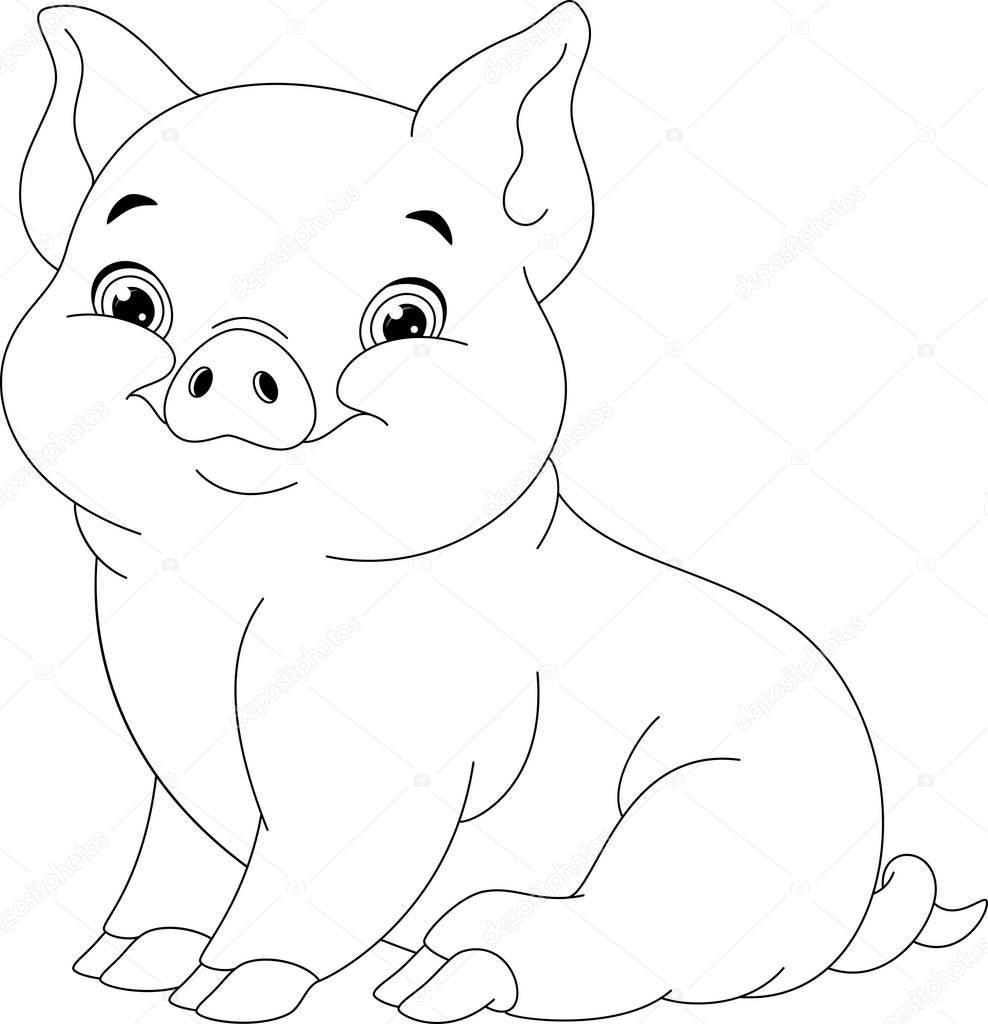 Ausmalbilder Schweine
 Ausmalbild Schwein CarsMalvorlage Store