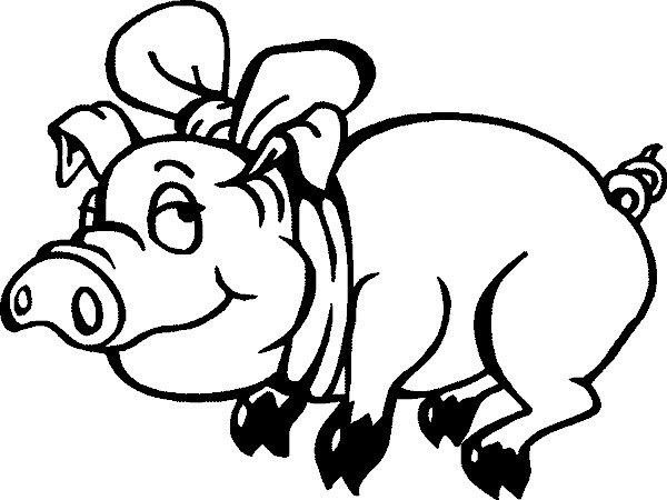 Ausmalbilder Schweine
 Schwein