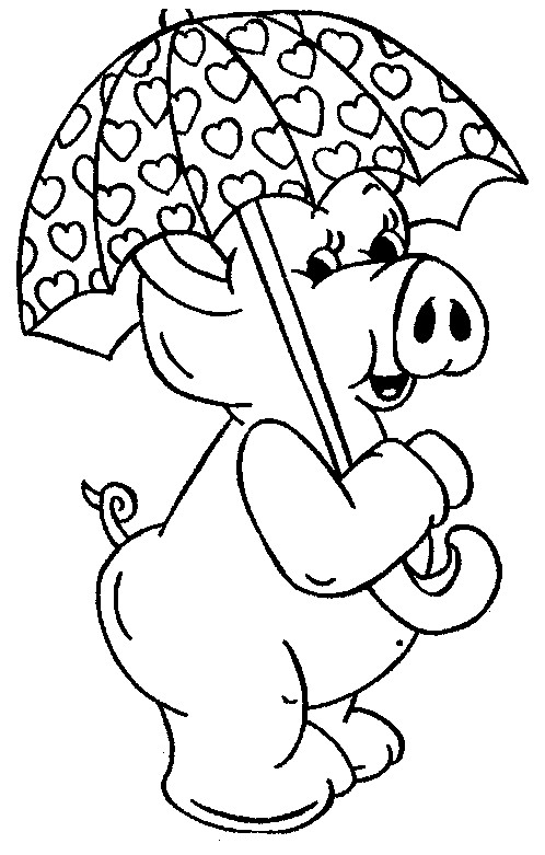 Ausmalbilder Schweine
 Ausmalbilder Malvorlagen – Schweine kostenlos zum