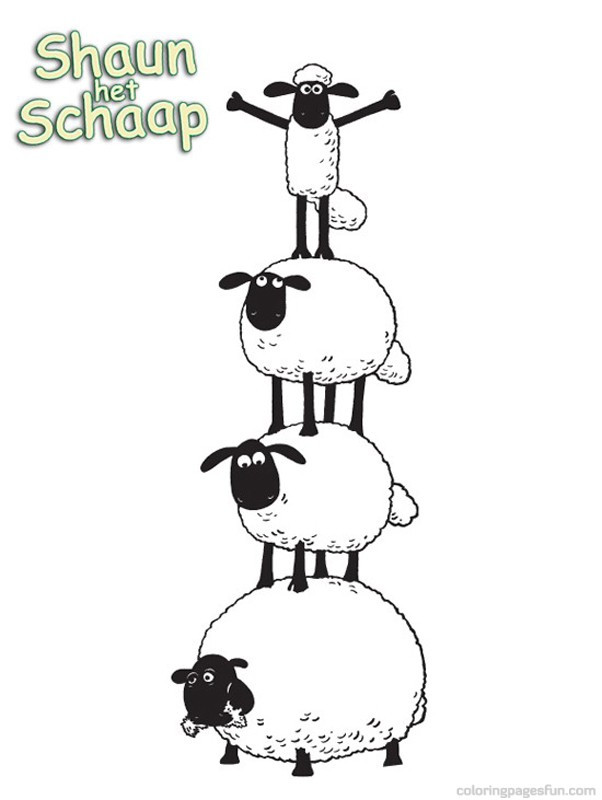 Ausmalbilder Shaun Das Schaf
 Ausmalbilder zum Ausdrucken Malvorlagen Shaun das Schaf