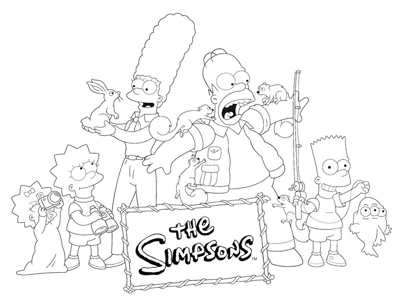 Ausmalbilder Simpsons
 Simpsons Ausmalbilder 646 Malvorlage Alle Ausmalbilder