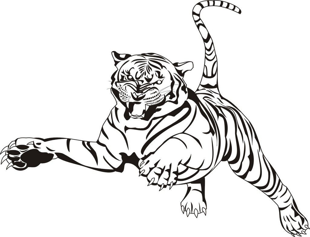 Ausmalbilder Tiger
 tiger ausmalbilder 08 doris