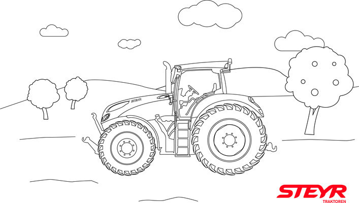Ausmalbilder Traktoren
 Spiel & Spaß Eusen Landtechnik